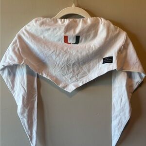 UMiami White Tie Top